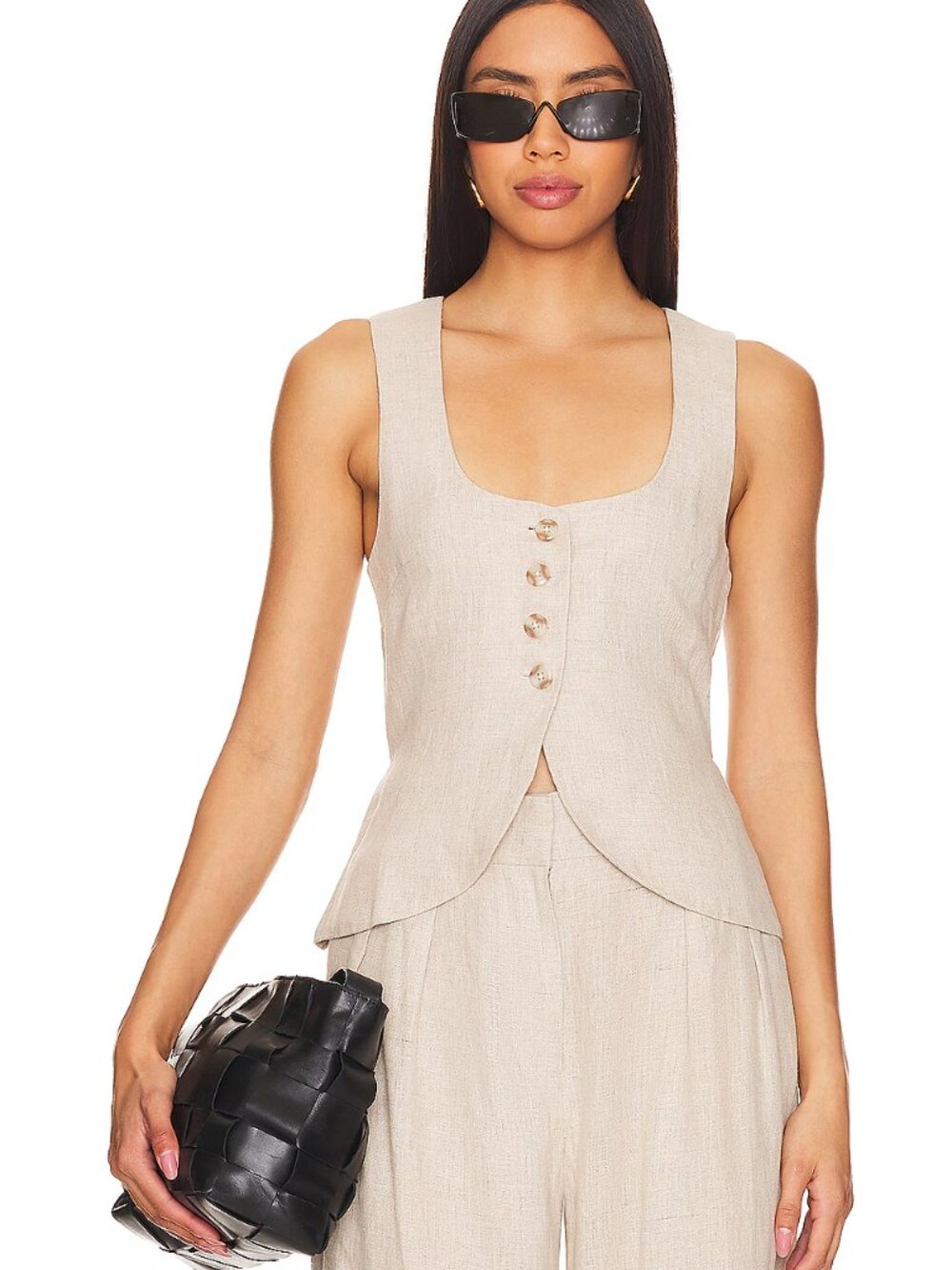 Stanze Vest in Natural - Small - NWT